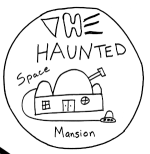 logo for the Haunted Space Mansion