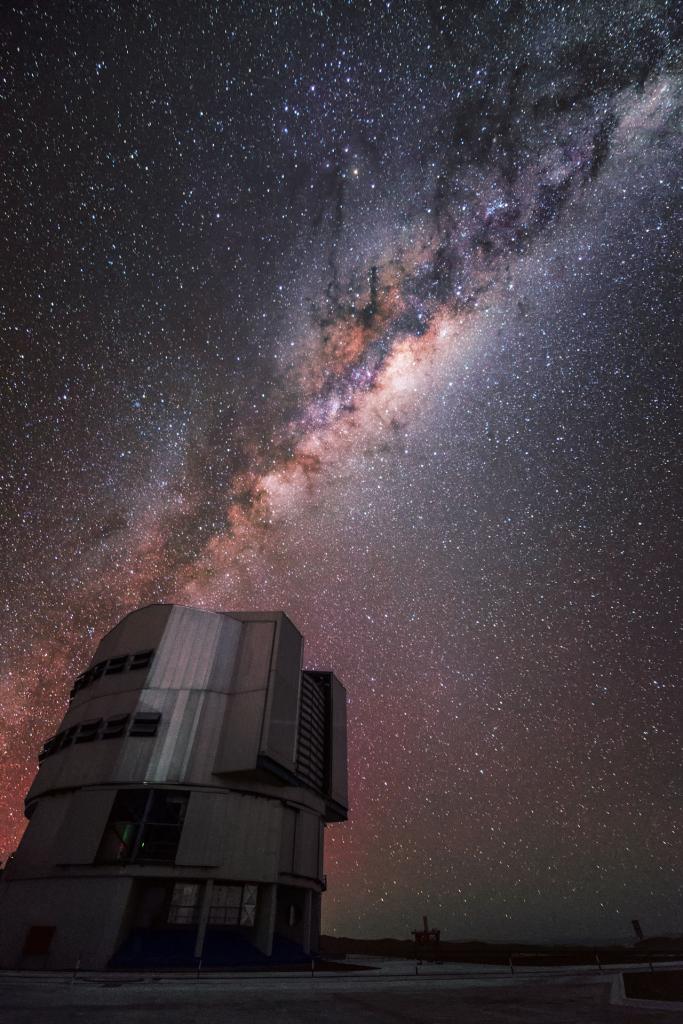 Milkyway over the VLT