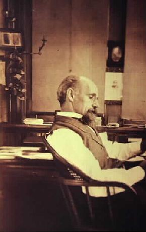 John Brashear in his office