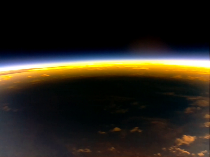 moons shadow on the earth